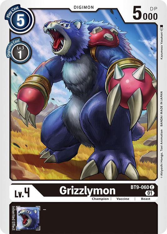 Grizzlymon - X Record (BT09)