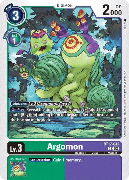 Argomon - BT17-042 - Secret Crisis (BT17)