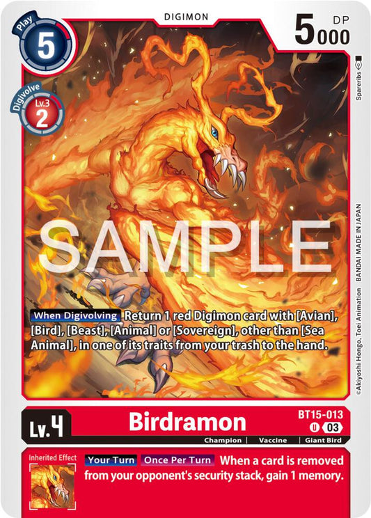Birdramon - Exceed Apocalypse (BT15)