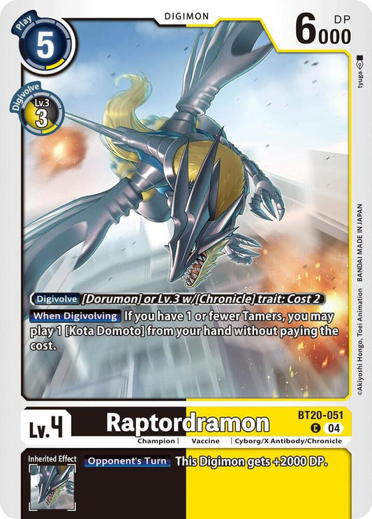 Raptordramon - Release Special Booster 2.5 (BT19-20)