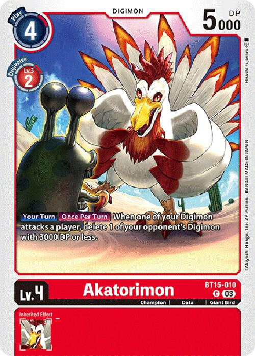 Akatorimon - Exceed Apocalypse (BT15)