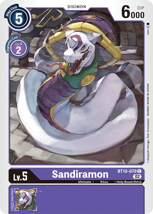 Sandiramon - Xros Encounter (BT10)