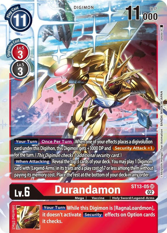 Durandamon - Starter Deck 13: Ragnaloardmon (ST-13)