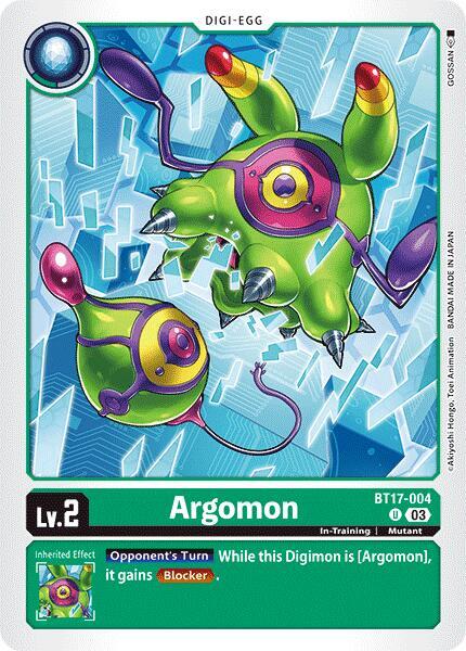 Argomon - BT17-004 - Secret Crisis (BT17)