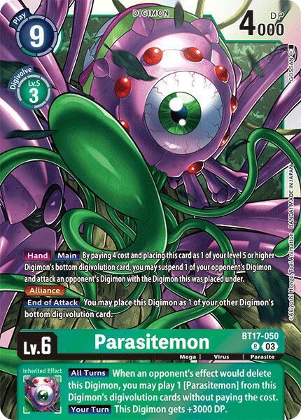 Parasitemon - Secret Crisis (BT17)