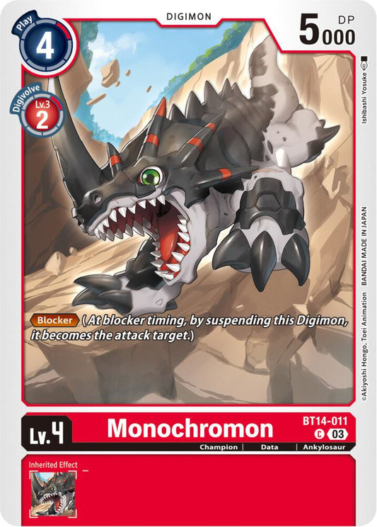 Monochromon - Blast Ace (BT14)