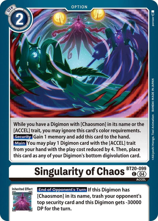 Singularity of Chaos - Release Special Booster 2.5 (BT19-20)