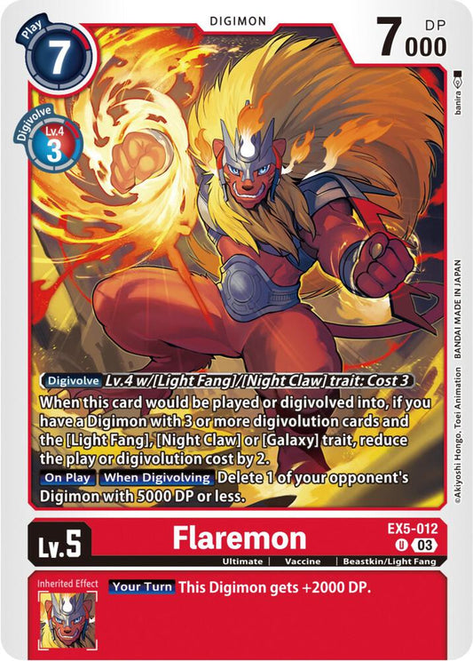 Flaremon - Animal Colosseum (EX05)