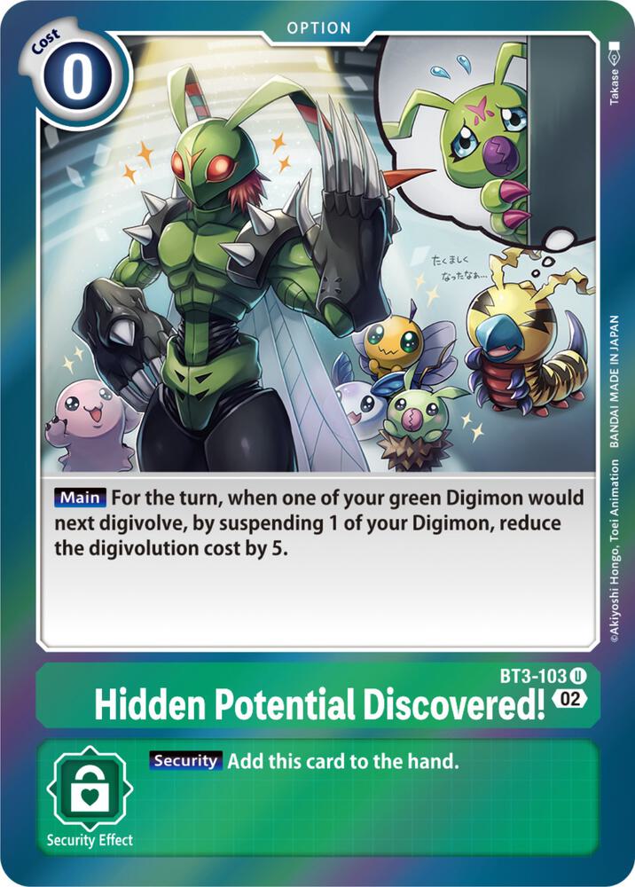Hidden Potential Discovered! (Resurgence Booster Reprint) - Resurgence Booster (RB-01)