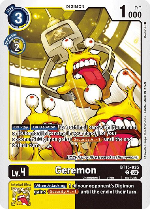 Geremon - Exceed Apocalypse (BT15)