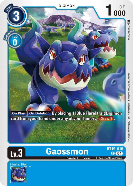Gaossmon - Release Special Booster 2.5 (BT19-20)