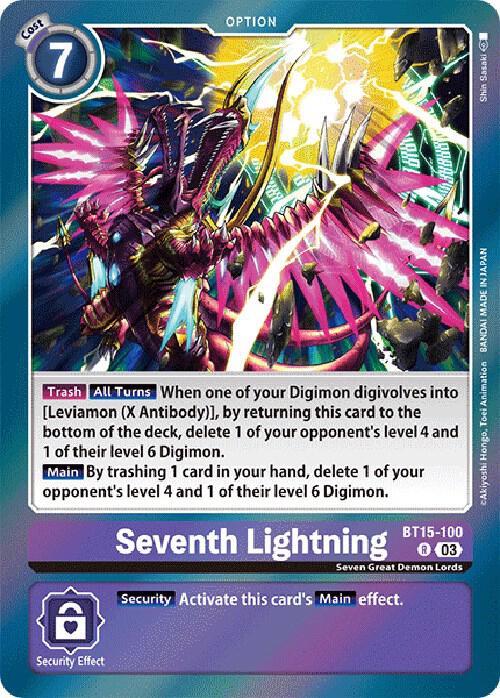 Seventh Lightning - Exceed Apocalypse (BT15)