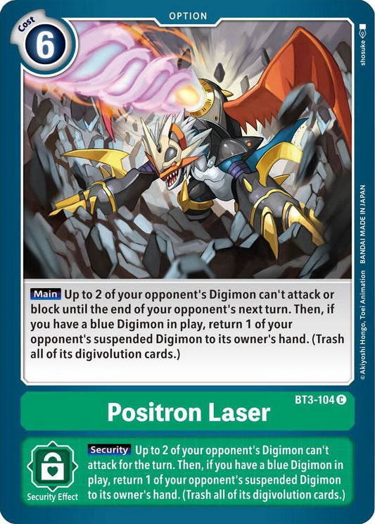 Positron Laser - Release Special Booster 1.5 (BT01-03B)