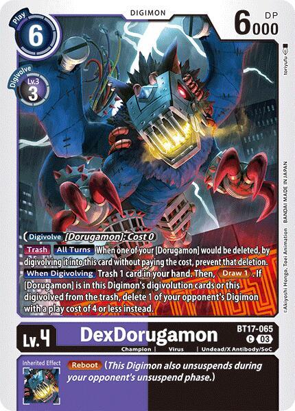 DexDorugamon - Secret Crisis (BT17)