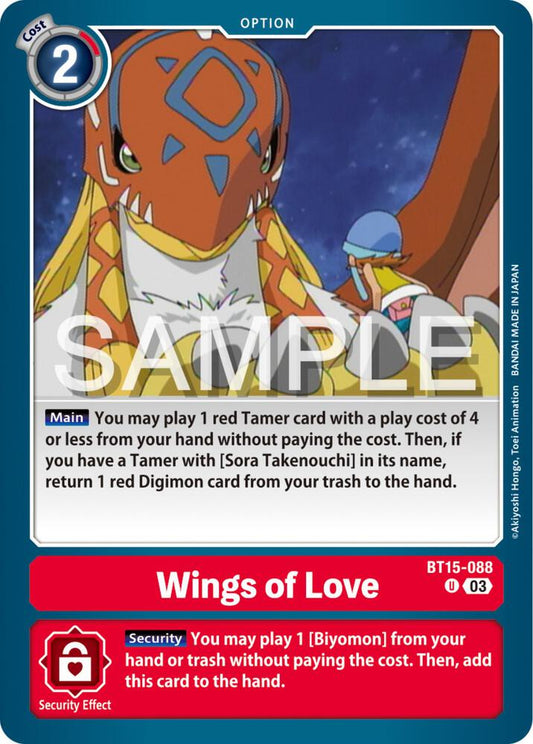 Wings of love - Exceed Apocalypse (BT15)