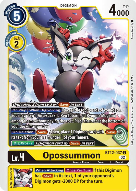Opossummon - Across Time (BT12)