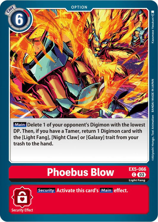 Phoebus Blow - Animal Colosseum (EX05)