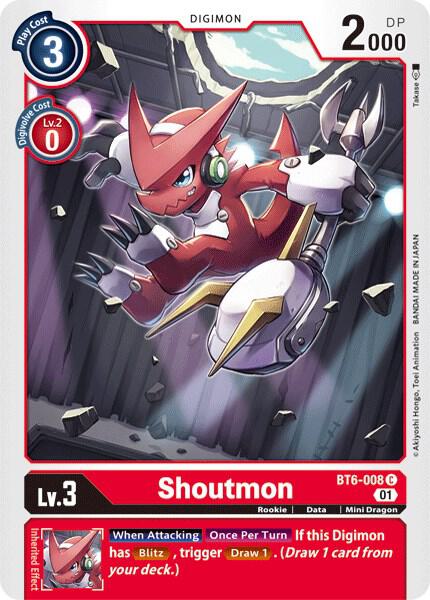 Shoutmon - Double Diamond (BT06)