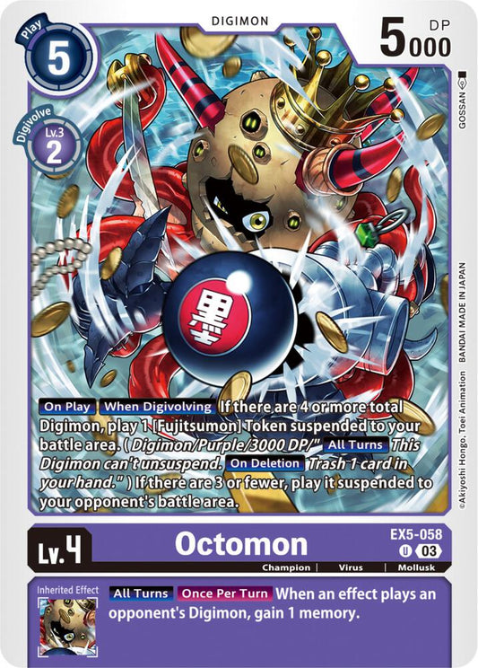 Octomon - Animal Colosseum (EX05)