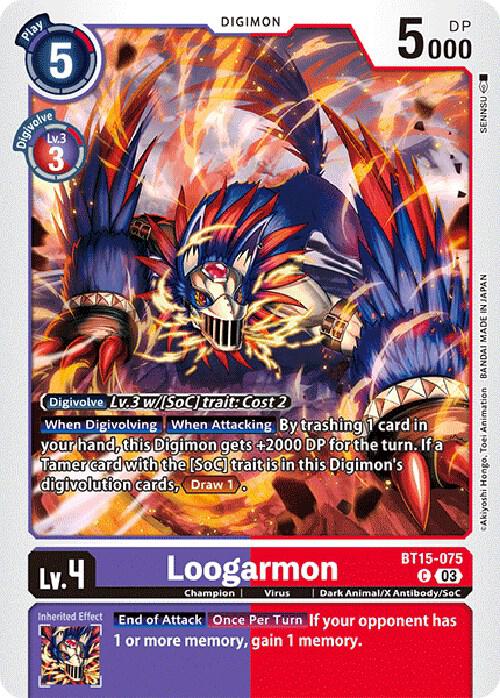 Loogarmon - Exceed Apocalypse (BT15)