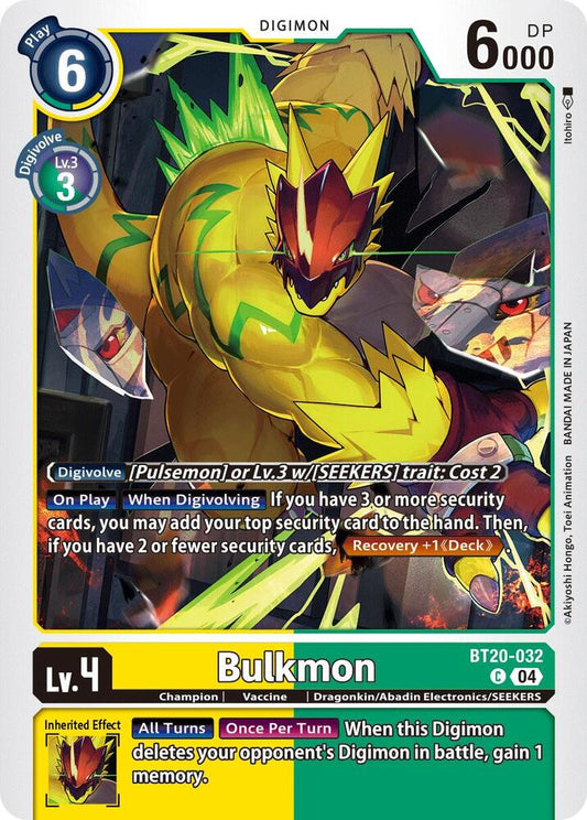 Bulkmon - Release Special Booster 2.5 (BT19-20)