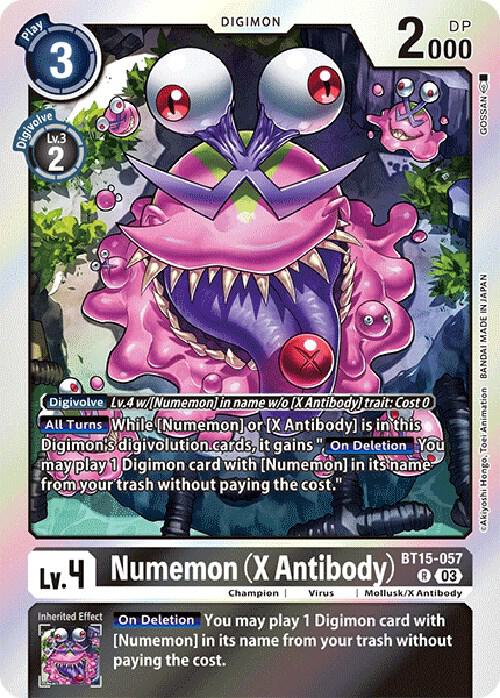Numemon (X Antibody) - Exceed Apocalypse (BT15)