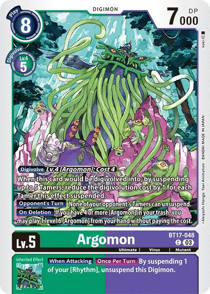 Argomon - BT17-048 - Secret Crisis (BT17)