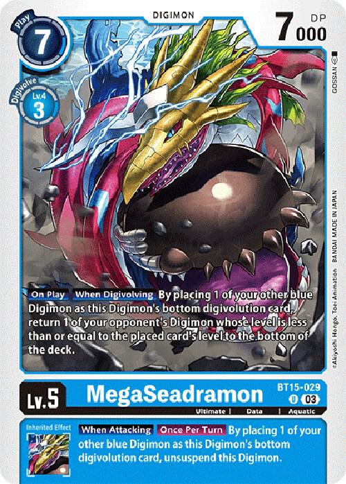 MegaSeadramon - Exceed Apocalypse (BT15)