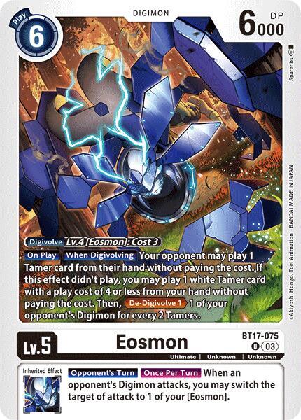 Eosmon - BT17-075 - Secret Crisis (BT17)