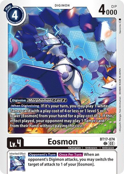 Eosmon - BT17-074 - Secret Crisis (BT17)