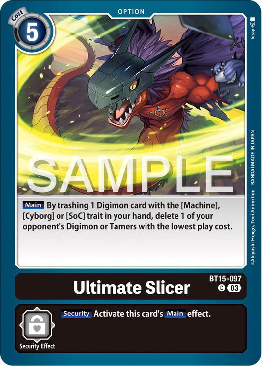 Ultimate Slicer - Exceed Apocalypse (BT15)