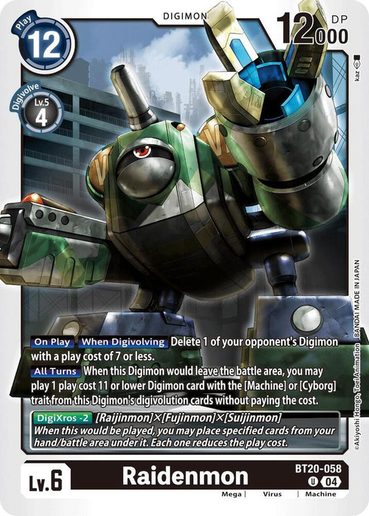 Raidenmon - Release Special Booster 2.5 (BT19-20)