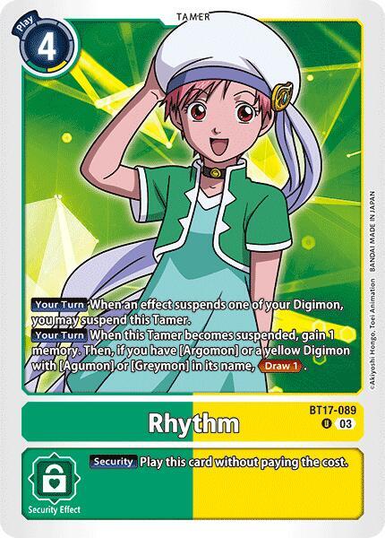 Rhythm - Secret Crisis (BT17)