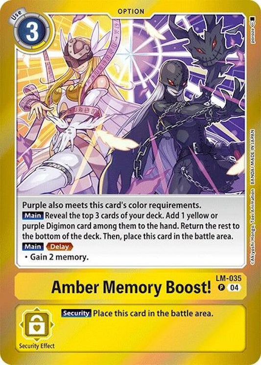 Amber Memory Boost! - Special Limited Set (LM)