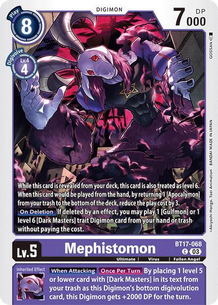 Mephistomon - Secret Crisis (BT17)