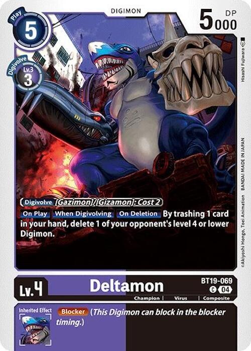 Deltamon - BT19-069 - Release Special Booster 2.0 (BT18-19)