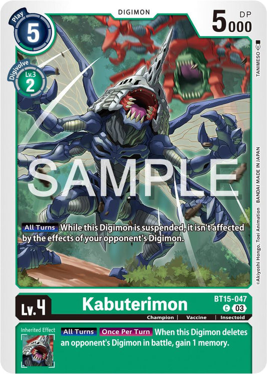 Kabuterimon - Exceed Apocalypse (BT15)