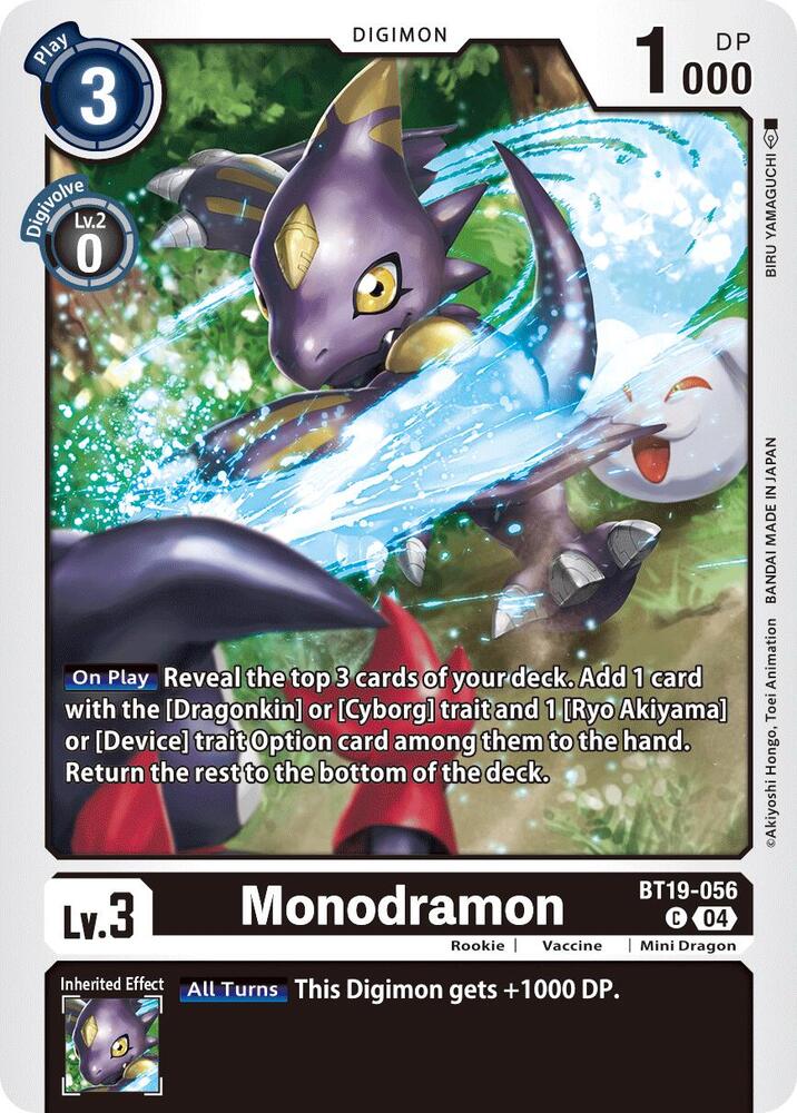 Monodramon - Release Special Booster 2.5 (BT19-20)
