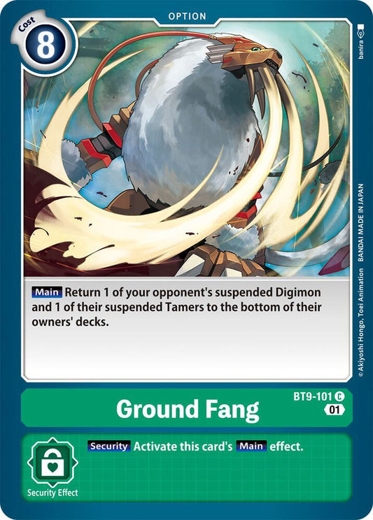 Ground Fang - X Record (BT09)