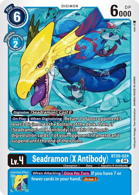 Seadramon (X Antibody) - Release Special Booster 2.5 (BT19-20)