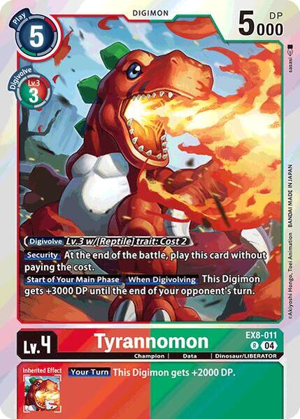 Tyrannomon - Chain of Liberation