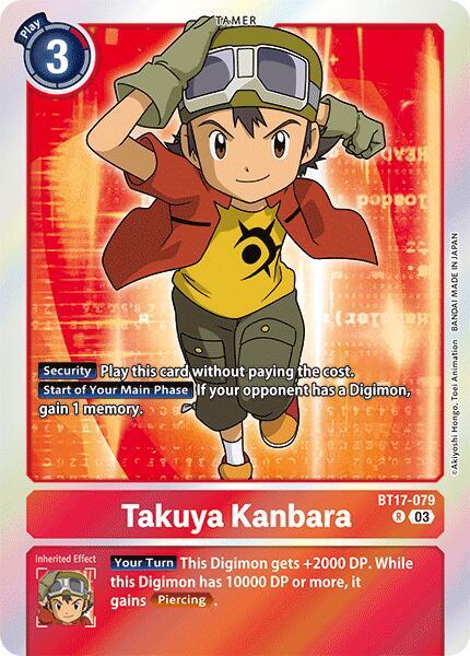 Takuya Kanbara - Secret Crisis (BT17)