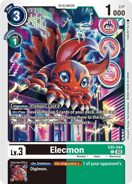 Elecmon - Animal Colosseum (EX05)