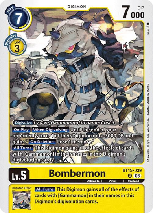 Bombermon - Exceed Apocalypse (BT15)