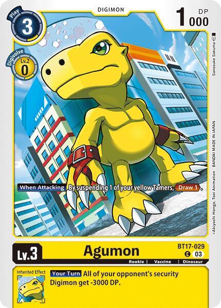 Agumon - BT17-029 - Secret Crisis (BT17)