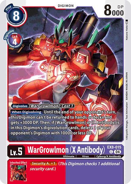 WarGrowlmon (X Antibody) - Chain of Liberation