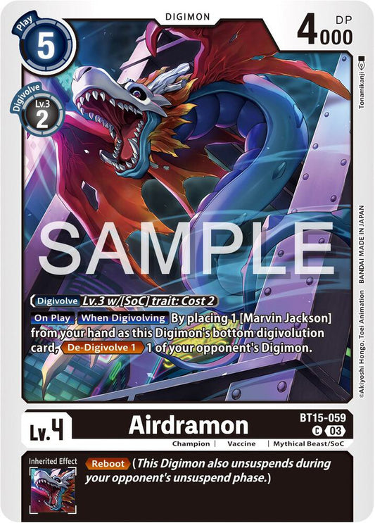 Airdramon - Exceed Apocalypse (BT15)
