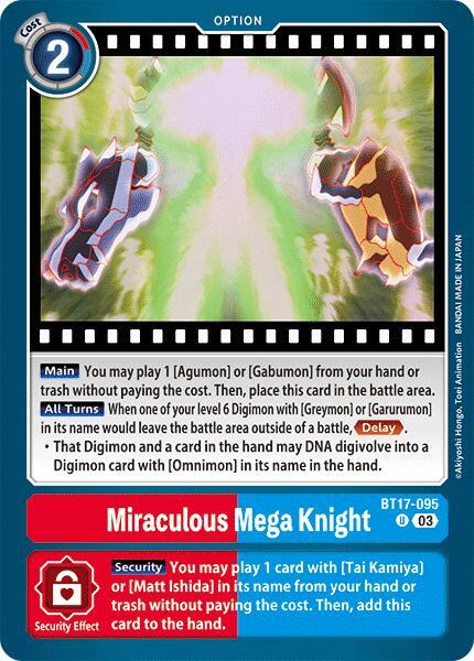 Miraculous Mega Knight - Secret Crisis (BT17)