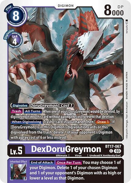 DexDoruGreymon - Secret Crisis (BT17)