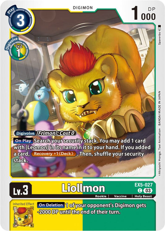 Liollmon - Animal Colosseum (EX05)